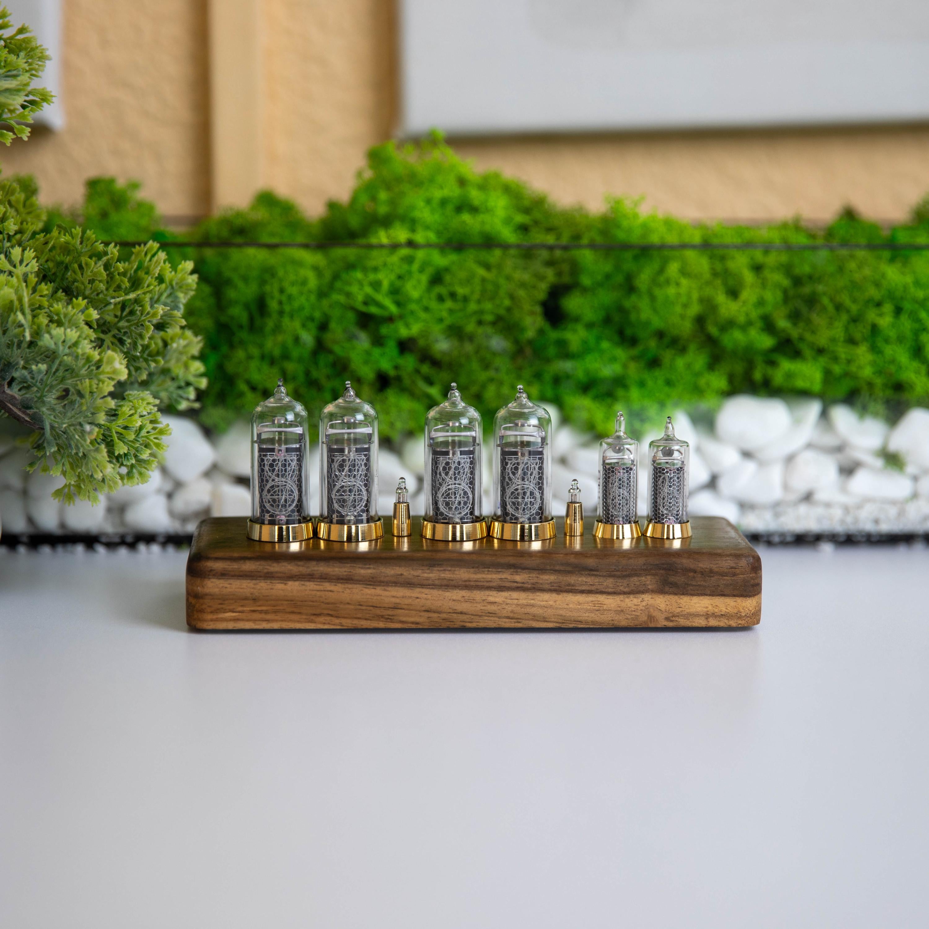 Nixie Tube Clock Pulsar IN-14+IN-16 6-tubes