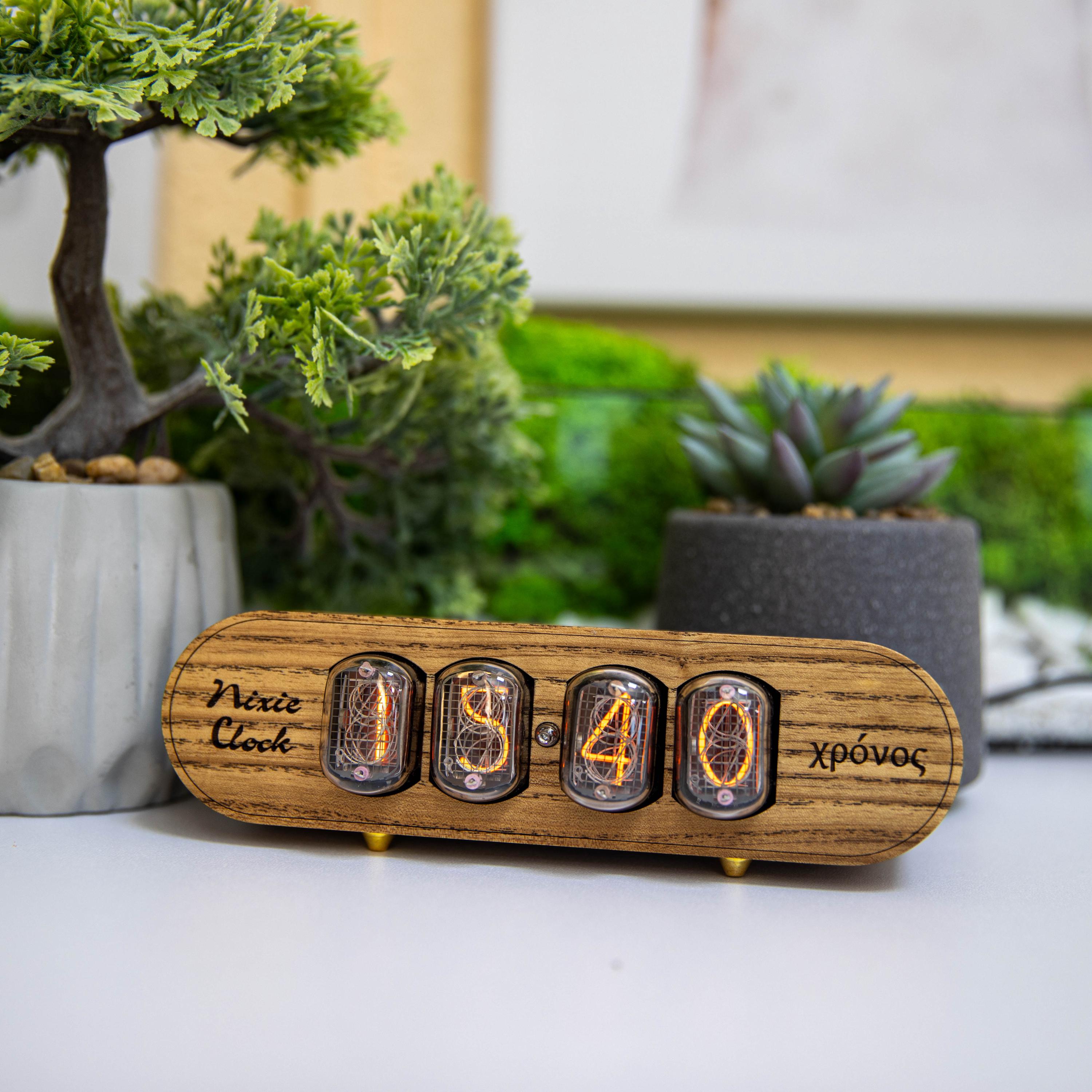 Nixie Tube Clock Pulsar IN-12 4-tubes – Pulsar Nixie Clock