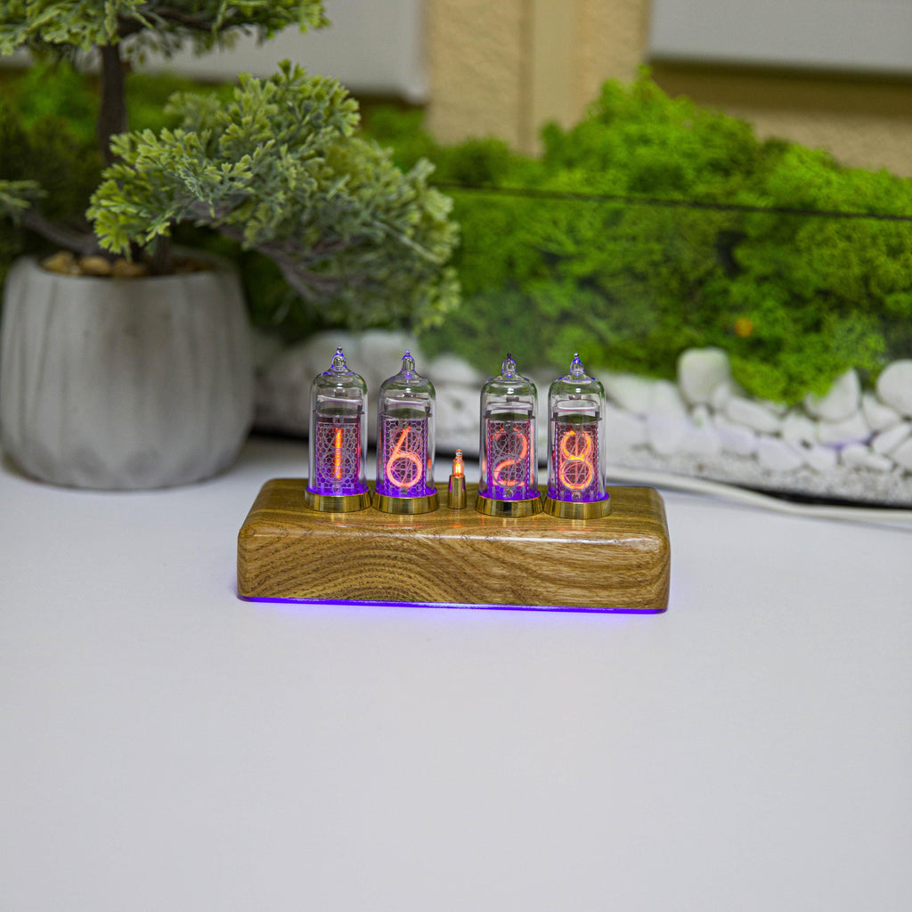 Nixie Tube Clock Pulsar IN-14 4-tubes