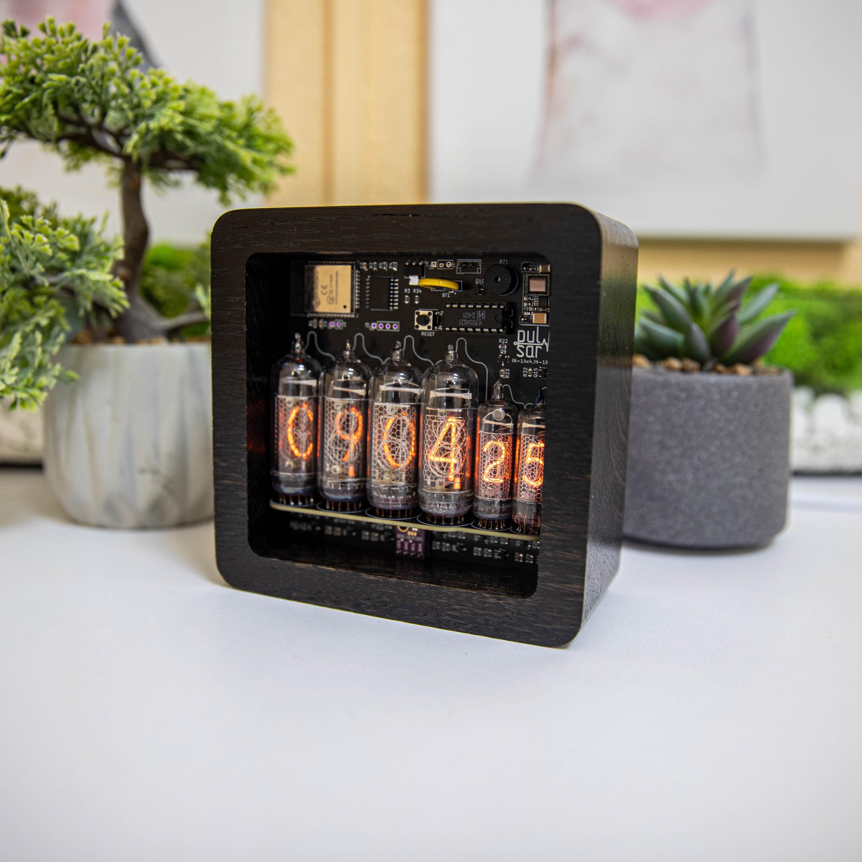 Nixie Tube Clock Pulsar IN14+IN16