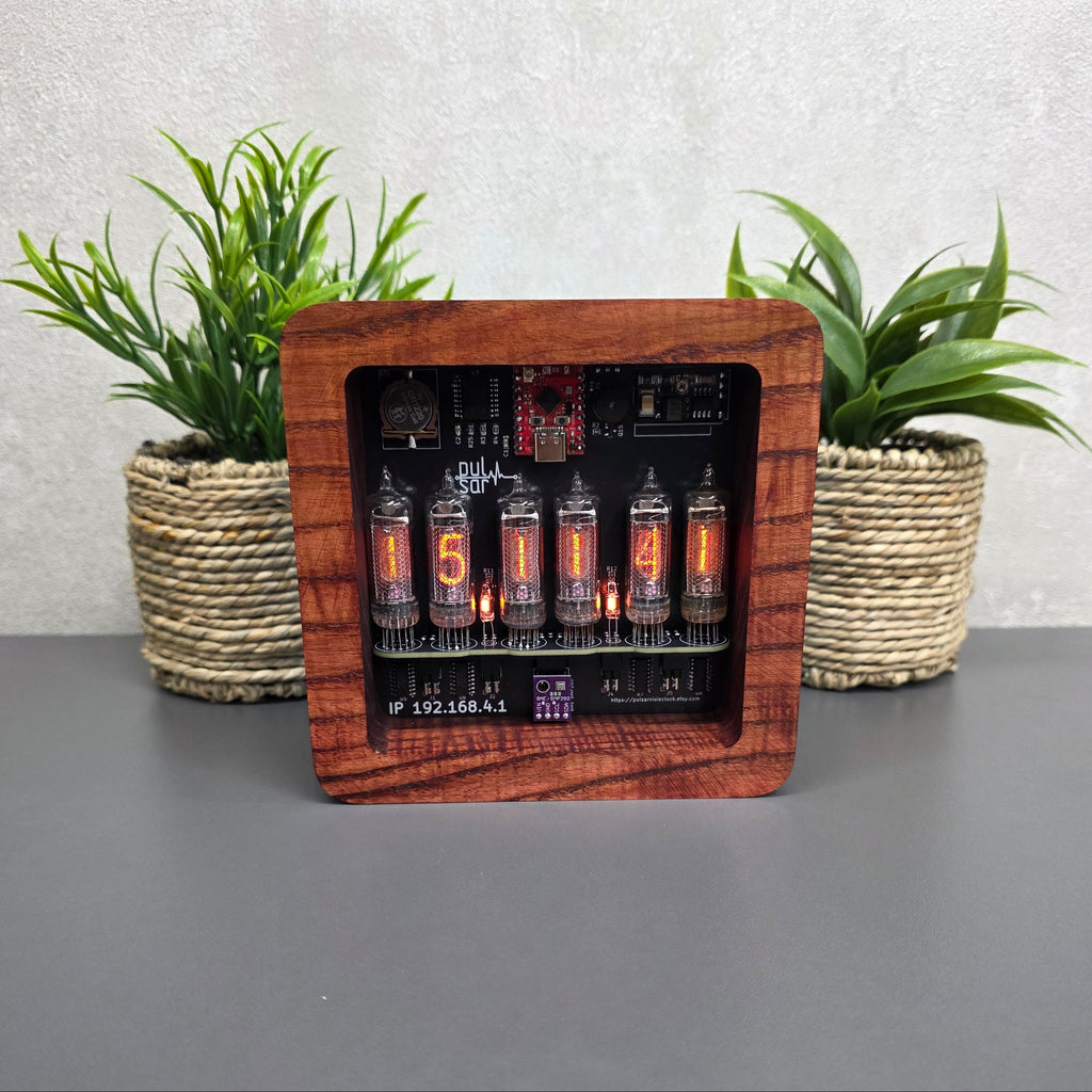 Nixie Tube Clock Pulsar IN-16 6-tubes