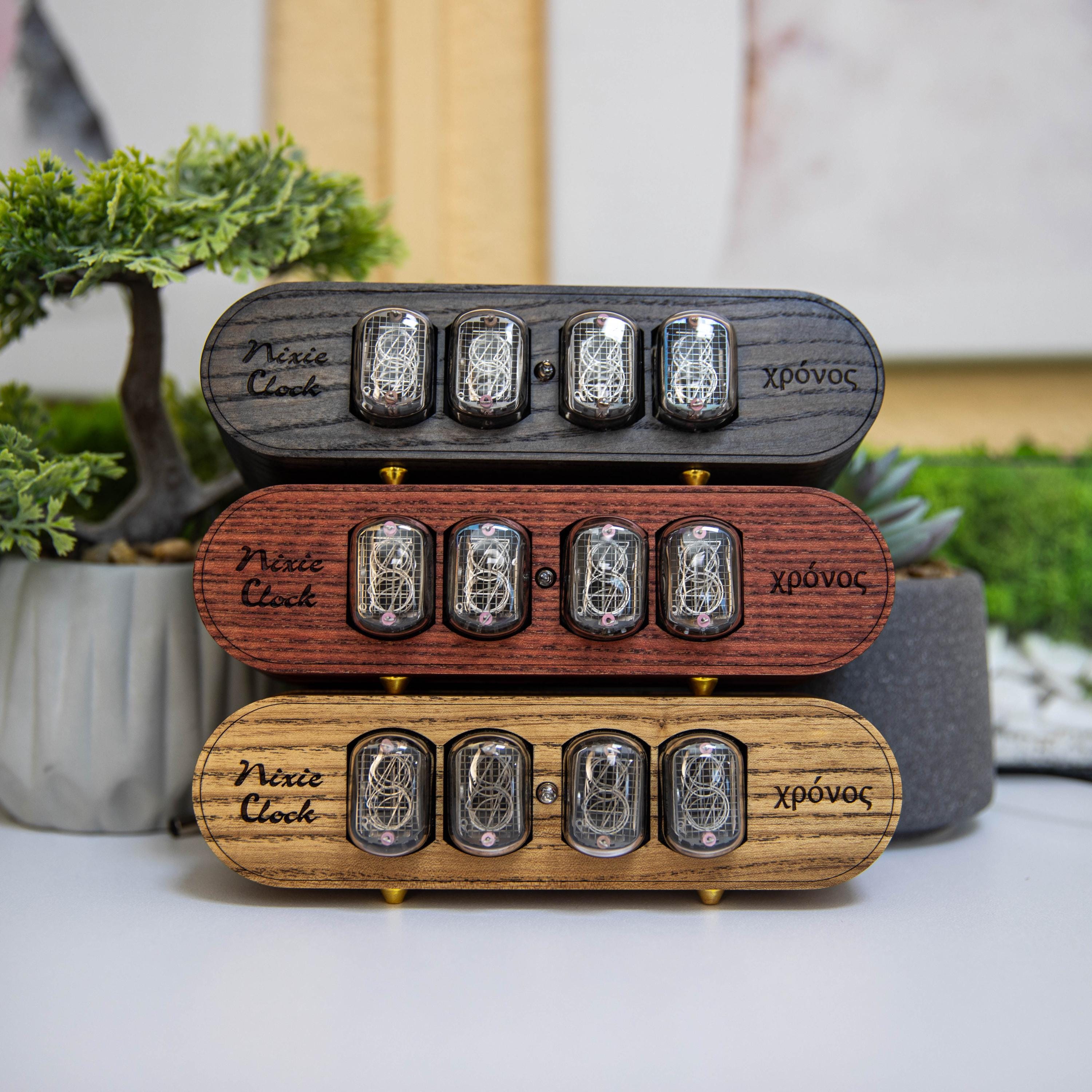 Nixie Tube Clock Pulsar IN-12 4-tubes – Pulsar Nixie Clock