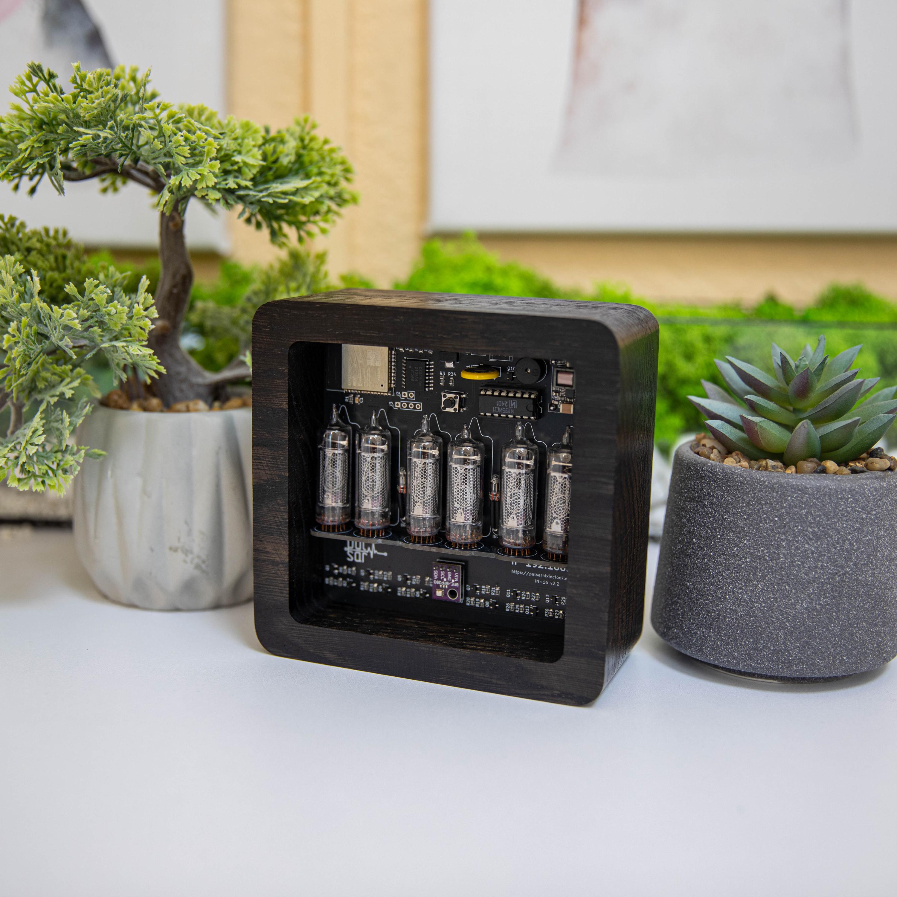 Nixie Tube Clock Pulsar IN-16 6-tubes