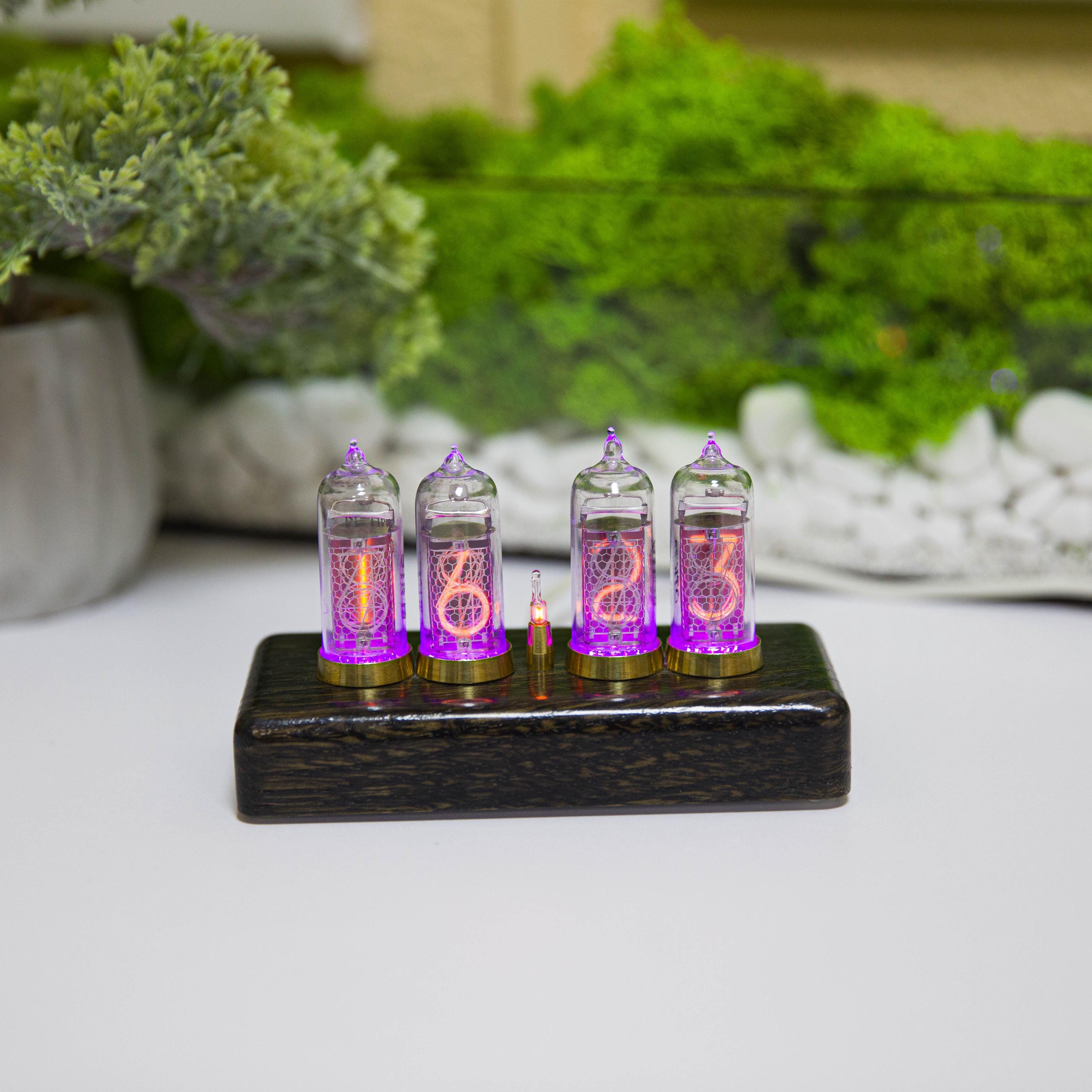 Nixie Tube Clock Pulsar IN-14 4-tubes