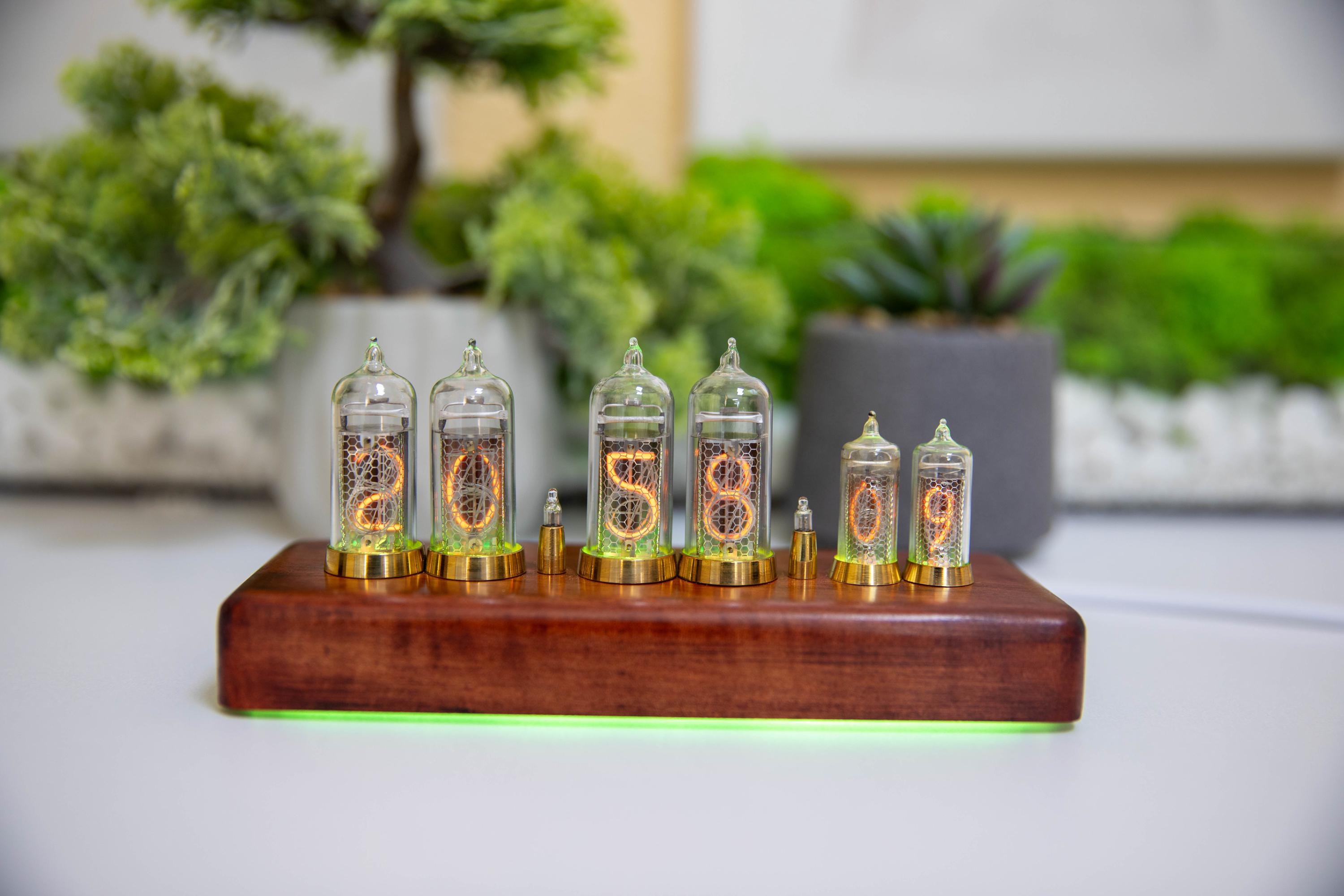 Nixie Tube Clock Pulsar IN-14+IN-16 6-tubes