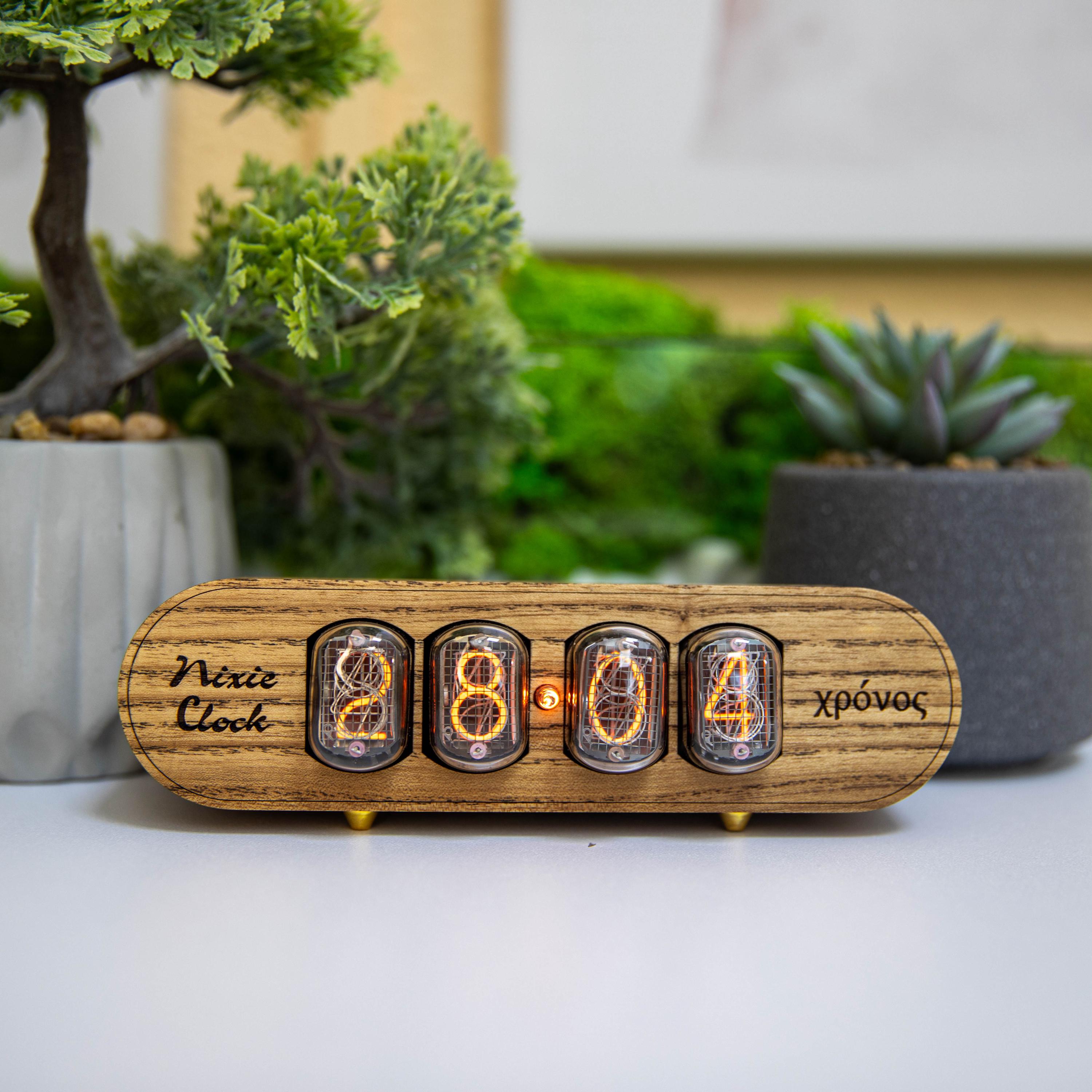 Nixie Tube Clock Pulsar IN-12 4-tubes – Pulsar Nixie Clock