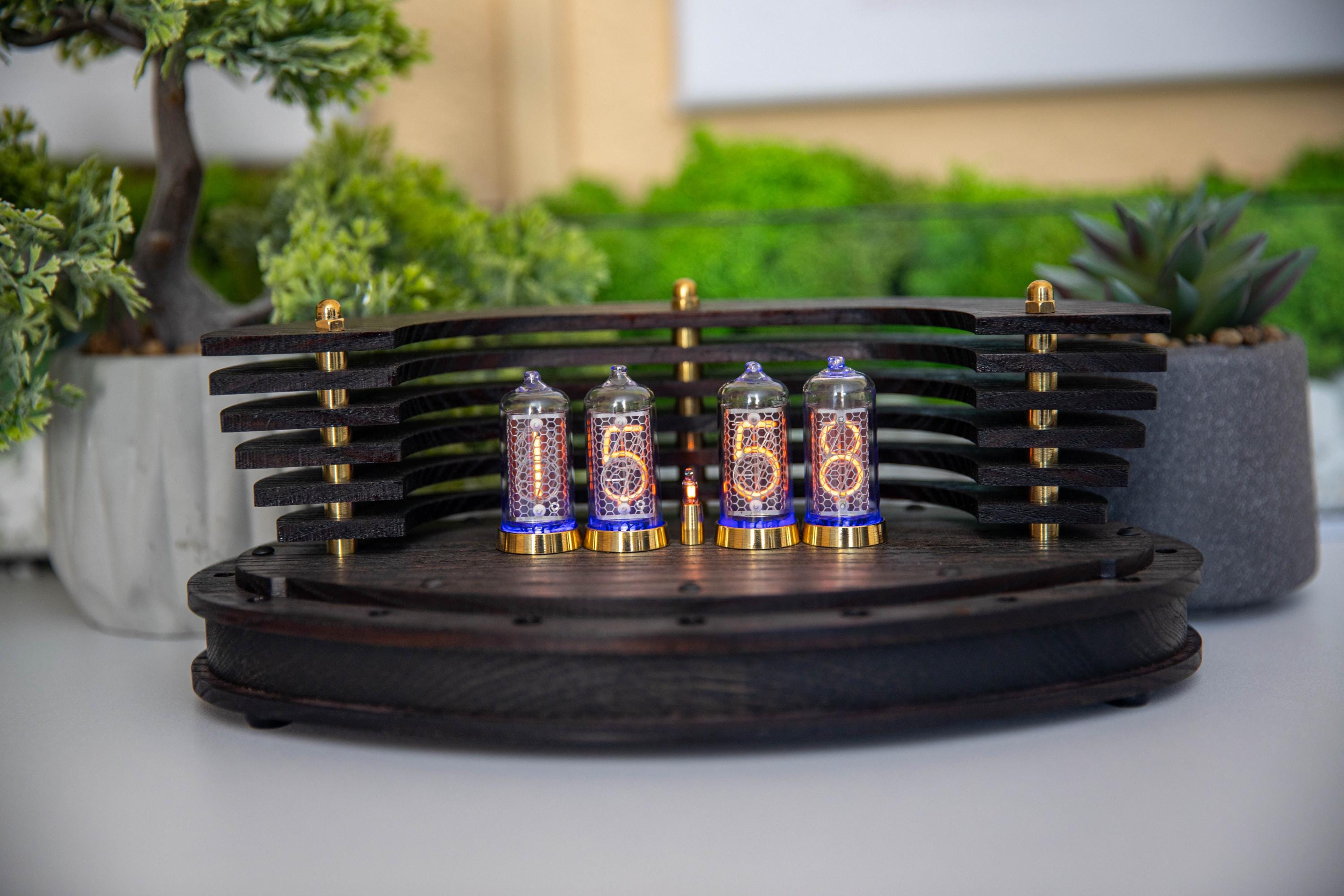 Nixie Tube Clock Pulsar IN8-2 4-tubes