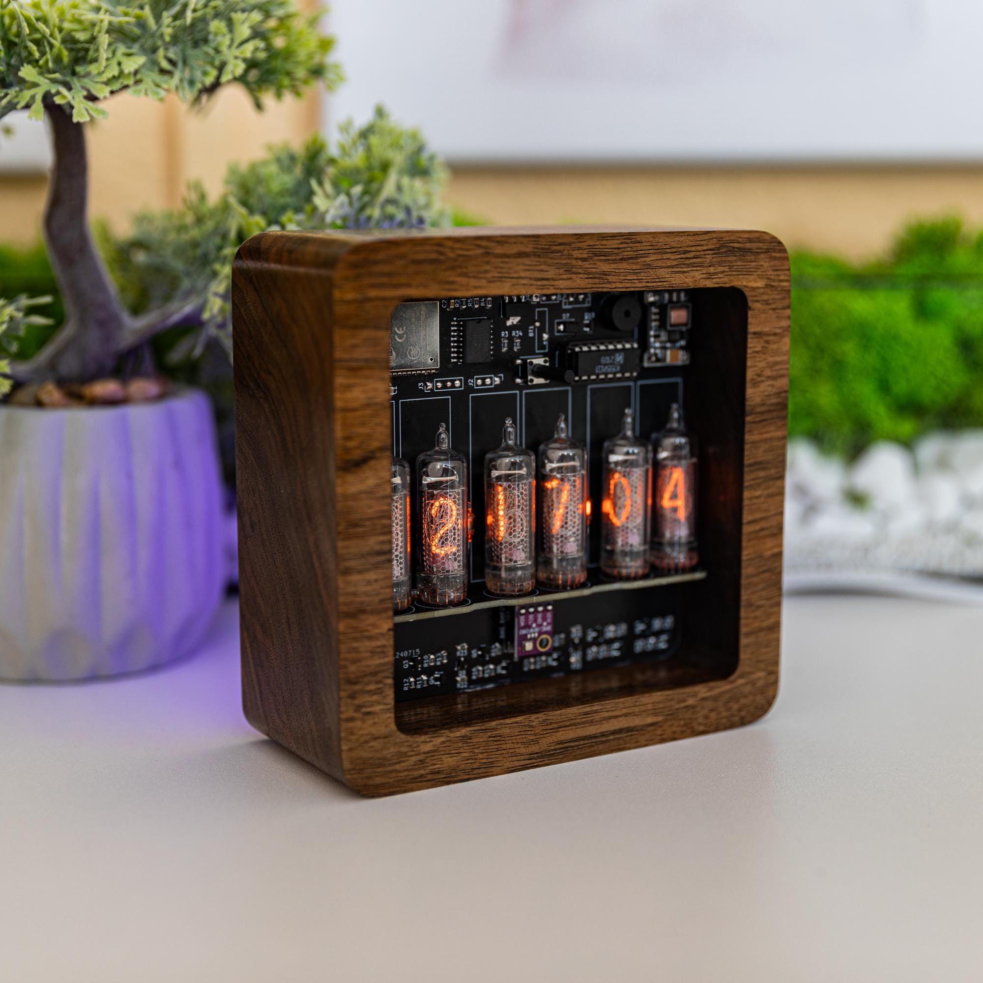 Nixie Tube Clock Pulsar IN-16 6-tubes