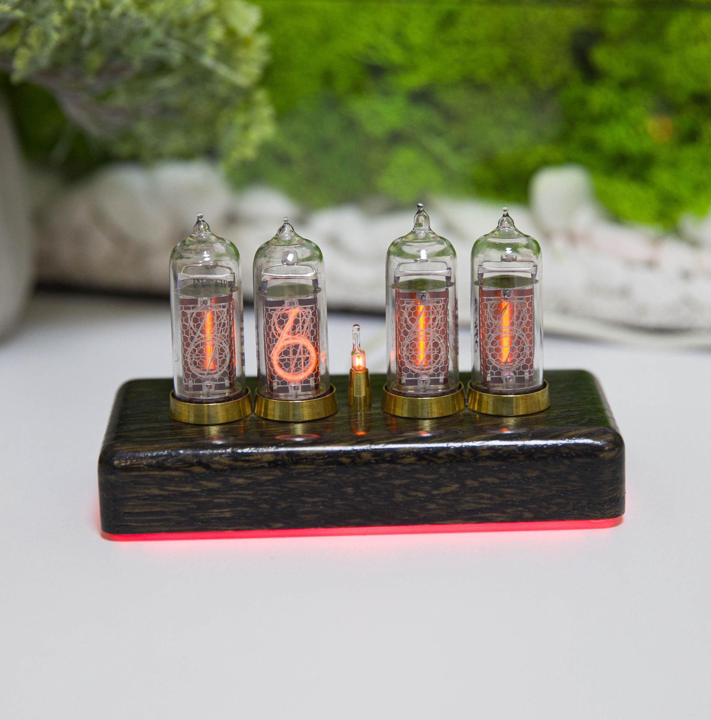 Nixie Tube Clock Pulsar IN-14 4-tubes