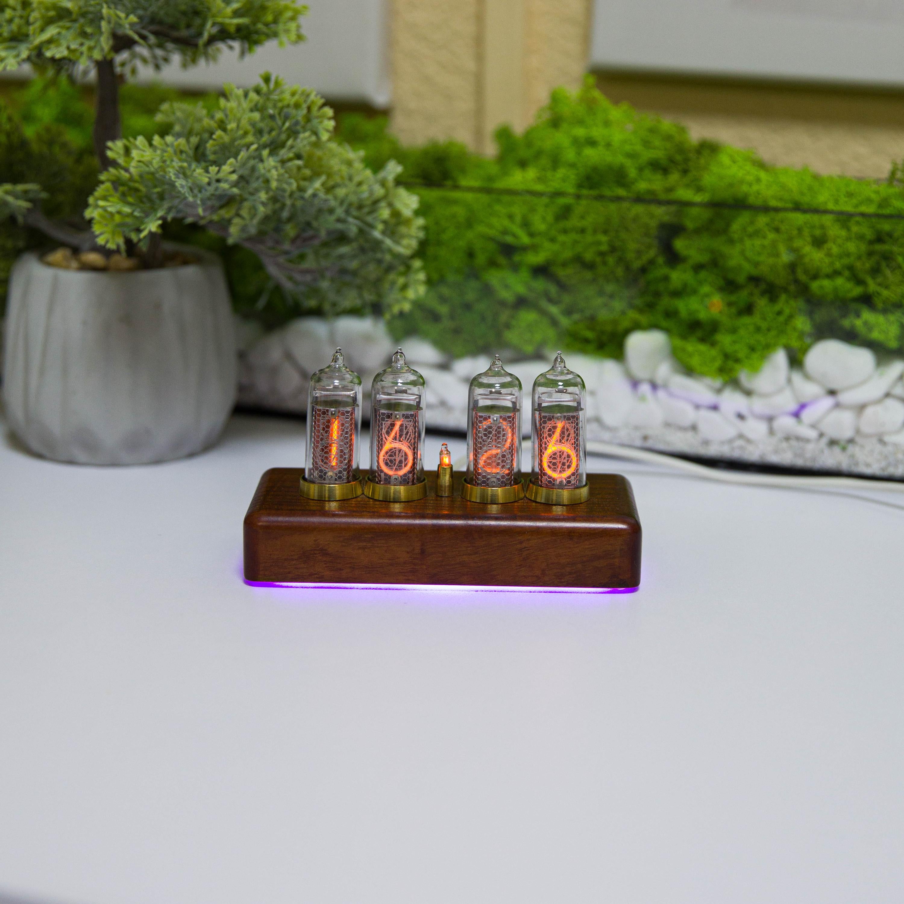 Nixie Tube Clock Pulsar IN-14 4-tubes