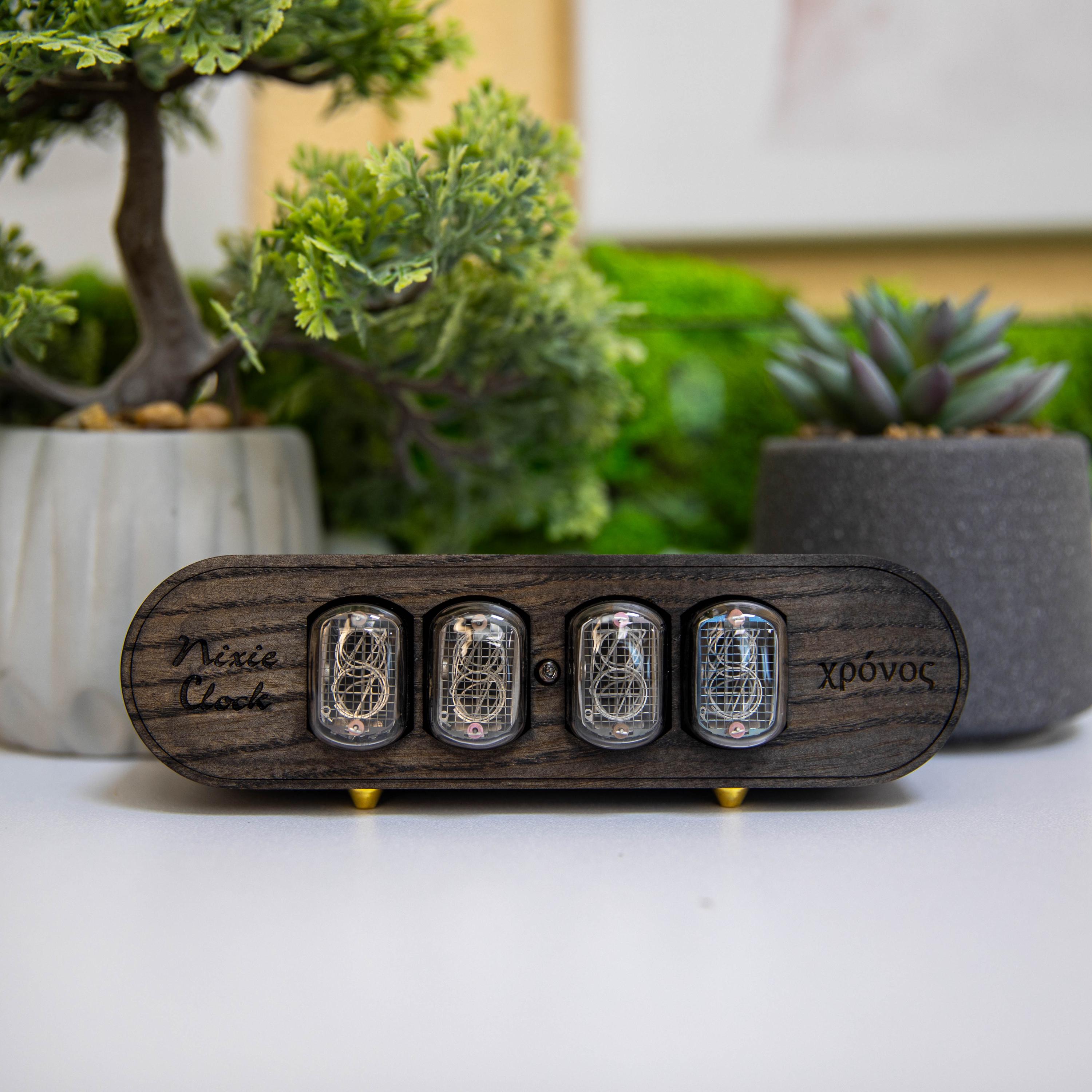 Nixie Tube Clock IN-12 4-Tube | Handmade Retro – Pulsar Nixie Clock
