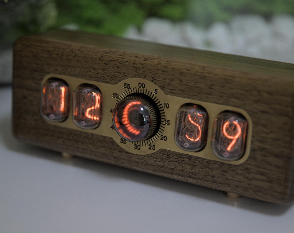 Nixie Tube Clock Pulsar IN-12 + Decatron